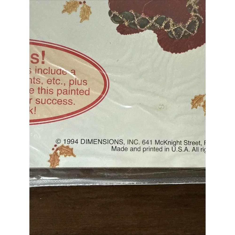 VTG Christmas Iron On Transfers Fashion Art Dimensions Lot 4  1990's